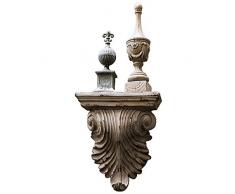 Peng sounded Leuchter Imitation Woodcarved Wandkerzen Dekorieren Die Klassische Geschnitzte Palast Schloss Retro Kerzenhalter Abendessen Dekorative (Color : Multi-Colored, Size : Free Size)