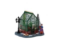 Lemax 84347 - Victorian Greenhouse - Beleuchtetes Gewächshaus - Neu 2018 - Caddington Village - Table Pieces/Tischstücke - Zubehör für Weihnachtswelt/Weihnachtsdorf / Tischdeko