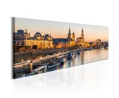 murando - Bilder Dresden 150x50 cm Leinwandbild 1 TLG Kunstdruck modern Wandbilder XXL Wanddekoration Design Wand Bild - Stadt Dresden d-B-0162-b-a