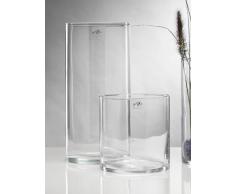 Glasvase CYLI Glas Vase Tischvase Blumenvase Zylinder 40 cm