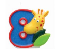 Riethmueller Zahlenkerze 8 Safari, 1 Stk.