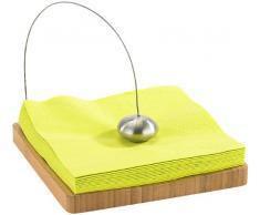 TokioKitchenWare Serviettenständer: Designer-Serviettenhalter aus Bambus (Serviettenspender)