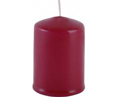 Müller Kerzen 2400624047 32 Sicherheitskerzen mit Brandschutzsystem, 62 x 40 mm, weinrot