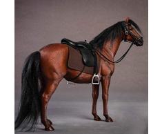 NNM Pferde Modell, 20cm 1: 12 Deutschland Hannovers Warmblut Pferde Figuren Tierfigur Dekofigur