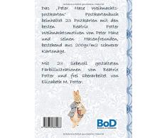 Peter Hase Weihnachtspostkarten: Beatrix Potter, Postkarten, sammeln, Original, Post, Briefmarke, Klassiker, Schulkinder, Vorschule, 1. 2. 3. 4. ... Erwachsene, Geschenkbuch, Geschenk