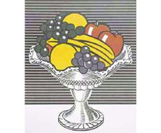 1art1 41232 Roy Lichtenstein - Stilleben: Eine Schüssel Aus Kristall, 1973 Poster Kunstdruck 87 x 68 cm
