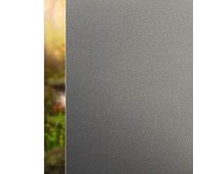 rabbitgoo Fensterfolie Blickdicht Sichtschutzfolie Selbstklebend Verdunkelungsfolie Fenster Klebefolie Statische Folie dunkel für Schlafzimmer Badezimmer Anti-UV Dunkelbraun 90 x 200 cm