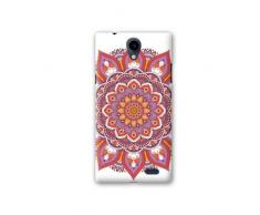 Cokitec case Schale Archos 55 Platinum Etnic abstrait - Rosas orange B