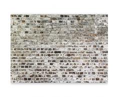 murando - Fototapete selbstklebend 490x280 cm Tapete Wandtapete Wandbilder Klebefolie Dekofolie Tapetenfolie Wand Dekoration Wohnzimmer - Textur Ziegel Mauer Beton f-A-0457-a-a