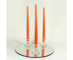 Spitzkerzen 300/23 mandarin 12 Stück von Wenzel