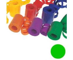 Luftschlange unifarben, Standardmaß, grün