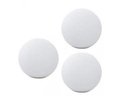 BUVTEC F-H-S LED Gartenkugel Deko Ball 3er Set 20 cm Durchmesser IP 44