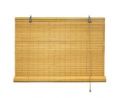 Bambusrollo 60 x 160 cm in bambus - Fenster Sichtschutz Rollos - VICTORIA M