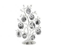 Zilverstad 7703231 Fotorahmen Stammbaum Fotobaum 10 Fotos, versilbert anlaufgeschützt