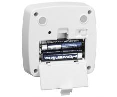 WMF Digitaler Kurzzeitmesser, 7,5 x 7,5 cm, Timer, Eieruhr, Cromargan Edelstahl, schwarz