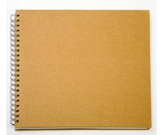 Ringbuch-Album 30,5 x 30,5 cm Pappmaché Fotoalbum Ringbuch Rezeptbuch, von VBS