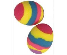 Flummi Ei, Hüpfei,Gummiei,Flummy Osterei, 2 Stück Flummieier - daydayversand