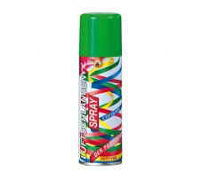 NET TOYS Luftschlangenspray Luftschlangen Spray grün Silvester Sprühschlangen Motto Party Schlangenspray Fasching Partyspray Mottoparty Kosmetik Karneval Accessoires