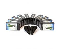 Original Crottendorfer Räucherkerzen - 10x4 Sparpack - Weihrauch-Riesen Erzgebirge