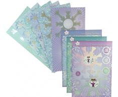 Dawn Bibby Weihnachtspapier-Set 3, Multi, Pack of 9