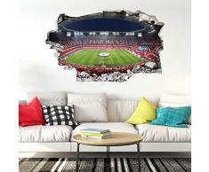 Wandtattoo, Aufkleber - 3D Wandtattoo FCB Stadion Pack Mas - 70x50 cm - Art. Nr. FCB-AL-1024 - Wall-Art