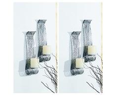 Markenlos Kerzenwandhalter Kerze Wand Kerzenhalter Wandleuchter Wandkerzenhalter Wandlicht (4)