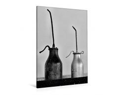 Premium Textil-Leinwand 80 x 120 cm Hoch-Format Stilleben auf Zeche Nachtigall | Wandbild, HD-Bild auf Keilrahmen, Fertigbild auf hochwertigem Vlies, Leinwanddruck von Michael Bücker