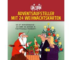Uli Stein Adventsaufsteller mit 24 Weihnachtskarten