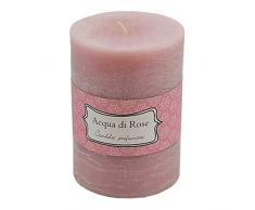 Due Esse s.r.l. Zylinderkerze Rosa Ø7 x 10 cm