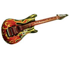 Aufblasbare Rockgitarre Gitarre Flames of Hell Luf
