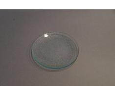 Kerzenteller/Dekoteller ; Glasteller ; 11,5 cm ; M 42