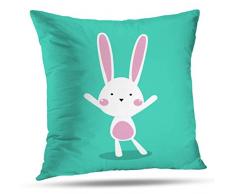 NA Kissenbezug werfen Kissenbezüge, Ostergrußkarten-Karteneinladung mit Hauptkissenbezug-Kissenbezug