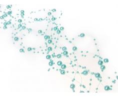 deCOnzept 10 x 1,3m Perlengirlanden Mint/Minze