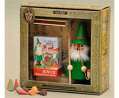 Geschenkkarton mit Räuchermann ca. 11cm KNOX-Wichtel