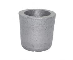Dumadf Gießerei-Siliciumcarbid-Graphit-Tiegel-Schale, die Goldsilber-Kupfer-Messing-Aluminium für 1KG Kupfer oder 0.4KG Aluminium veredelt