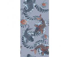 Vlies Tapete 3 Motive zur Auswahl ! Deko Panel Fototapete TOP Wand Bilder XXL Wandbild Bild Fototapeten Tapeten Wandtapete Wand 10 m - Mustertapete Asien Koi pA0002jb