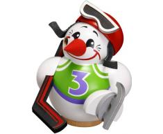 Weihnachtsfigur Kugelräuchermann Cool-Man Eishockeyspieler HxBxT = 11x10x10cm NEU Räuchermann Schnee Rauchmann Räucherfigur Räucherkerze Figur Holz Seiffen Erzgebirge Holz Rauchfigur Dekoration
