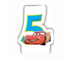 Disney Cars Geburtstagskerze zum 5. Geburtstag