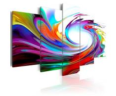 murando - Bilder Abstrakt 200x100 cm Vlies Leinwandbild 5 tlg Kunstdruck modern Wandbilder XXL Wanddekoration Design Wand Bild - Abstrakt 020101-234