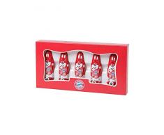 FC Bayern München Mini Schoko-Osterhase 5er Set Schokolade