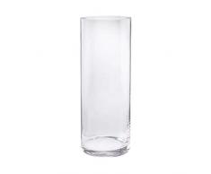 Butlers Pool zylindrische Vase - Vase aus Glas | Zylindrische Glas-Vase | Höhe 40 cm, Ø 15 cm