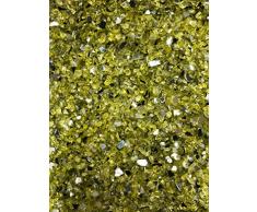500g-Spiegelkies Dekosteine 1-4 mm Dekosand Dekokies Streudeko Granulat apfelgrün
