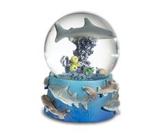 Katerina Prestige me0725 Figur Kugel Schnee Hai Tiger