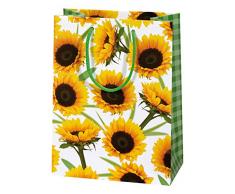 Susy Card Geschenktasche, 1 Stück, C4, 17 x 22.5 x 9.2 cm, sunny