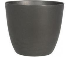 Übertopf PURE rund aus Kunststoff, Farbe:anthrazit;Durchmesser:13 cm