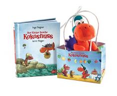 Der kleine Drache Kokosnuss - Geschenktüte: Set: Ein Buch und ein Filz-Drachen