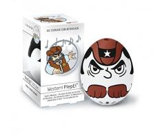 BRAINSTREAM PiepEi® A004689 Western - Eieruhr, Eierkocher, Eiertimer für 3 Härtegrade mit 3 Melodien von Brainstream, Frühstücksei, Made in Germany - EIER KOCHEN WIE IN DER SCHATTENWELT