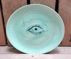 Dessertteller, Kuchenteller, Keramik TellerAugenschmaus