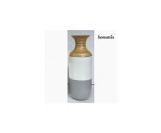 Grau-weiße bambusvase by Homania