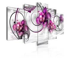 murando - Bilder 200x100 cm Vlies Leinwandbild 5 TLG Kunstdruck modern Wandbilder XXL Wanddekoration Design Wand Bild - Blumen 020110-146